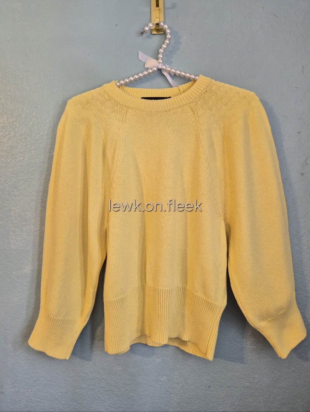 ZARA PUFF SLEEVE KNIT JUMPER - Picture 4 of 9